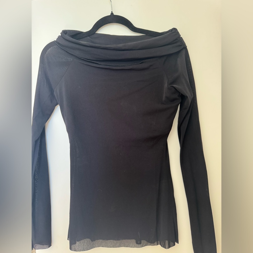 New Bumpsuit Off Shoulder Black top